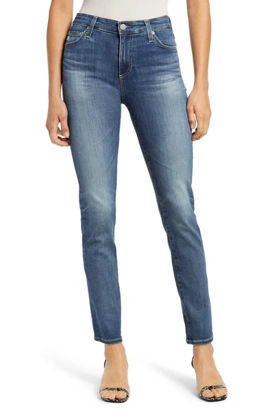 Ag Mari High Waist Slim Straight Leg Jeans In 10 Years Millennium