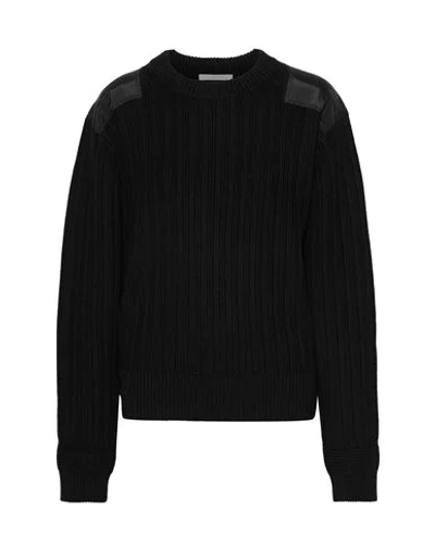 Helmut Lang Sweaters In Black