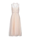Sandro Midi Dresses In Pink