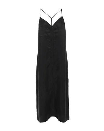 Frame 3/4 Length Dresses In Black