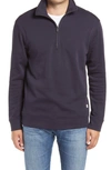 Ugg Zeke Quarter-zip Sweater In Navy