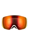 Smith 4d Mag 220mm Special Fit Snow Goggles In White Vapor/ Everyday Red