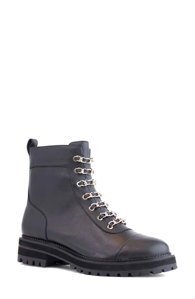 Cecelia New York Chance Boot In Black Leather