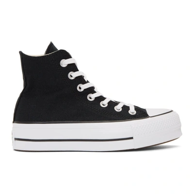 Converse Black Chuck Taylor All Star Platform High-top Trainers