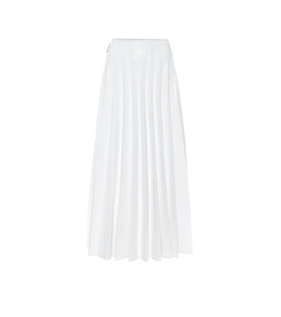 Peter Do Sequined High-rise Midi Skirt In White