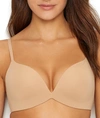 Calvin Klein Form Wire-free Push-up Bra In Bare