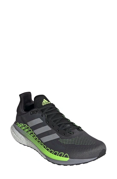 Adidas Originals Solarglide3 Running Shoe In Grey/ Silver Metallic