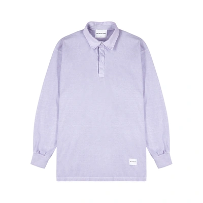 Mki Miyuki Zoku Lilac Cotton Rugby Shirt In Purple