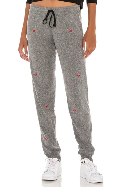 Michael Lauren Price Lounge Pant In Heather Grey