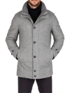 Norwegian Wool City Active Wool & Cashmere-stretch Down Parka In Light Gray