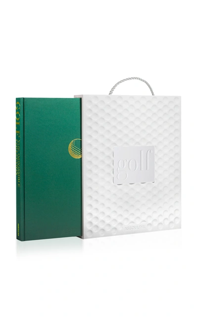 Assouline The Impossible Collection Of Golf Hardcover Book In Green