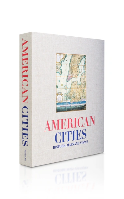 Assouline American Cities Hardcover Book In Blue