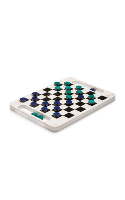 Edie Parker Checkers Set In Multi