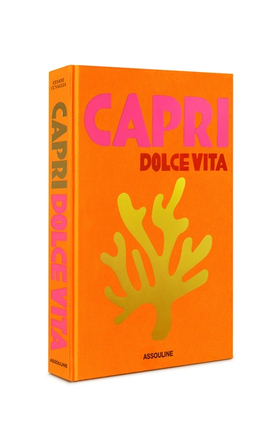 Assouline Capri: Dolce Vita Hardcover Book In Multi