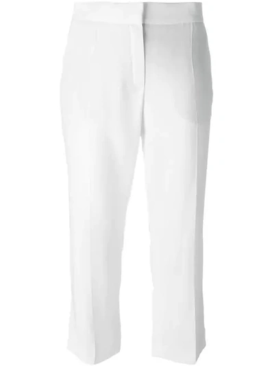 Lanvin Tailored Trousers In White