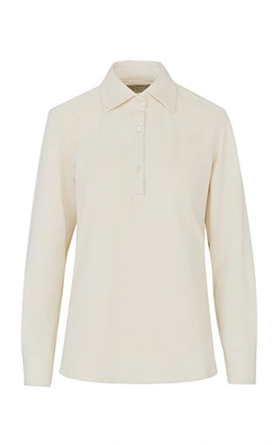 Giuliva Heritage Women's The Dalila Polo Shirt In Neutral