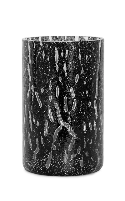 Stories Of Italy Cracklã¨ Crow Tall Vase In Black