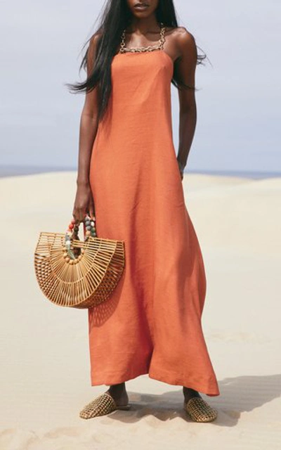 dress orange Tangerine Midi Dress – Lisbeth Marie Shop