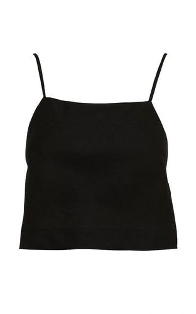 Bondi Born Rouleau Linen Camisole Top In Orange