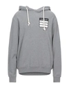 Maison Margiela Hooded Sweatshirt In Grey