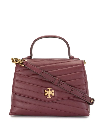 Tory Burch Kira Chevron Tote In Red