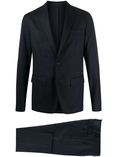 Dsquared2 Single-breasted Two-piece Suit In Blue