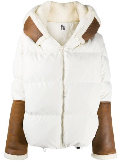Bacon Cloudy Mont Puffer Coat In White