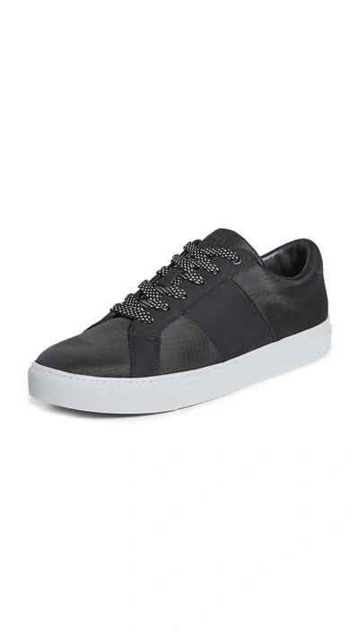 Greats Royale Ripstop Sneakers In Nero/grey