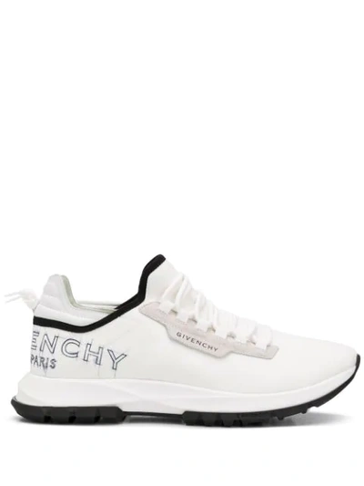 Givenchy Logo-print Low-top Sneakers In White