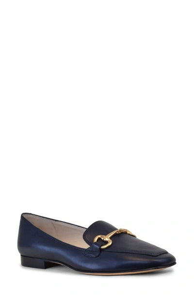 Amalfi By Rangoni Genova Bit Loafer In Blu Leather