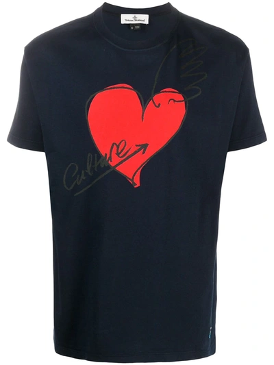 Vivienne Westwood Short Sleeve T-shirt In Blue