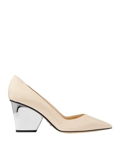 Paul Andrew Pumps In Beige