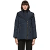 Mackage Adali Hooded Water Repellent Down Jacket In Navy