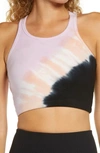 Electric & Rose Bella Crop Bralette In Onyx Army