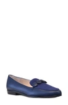 Amalfi By Rangoni Oceano Loafer In Navy Suede/ Leather