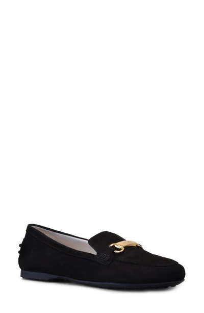 Amalfi By Rangoni Don Driving Loafer In Black Leather