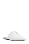 Paige Alia Studded Pointed Toe Mule In White