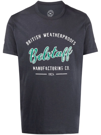 Belstaff Logo Print T-shirt In Black