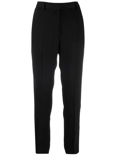 Mm6 Maison Margiela High-rise Tailored Trousers In Black