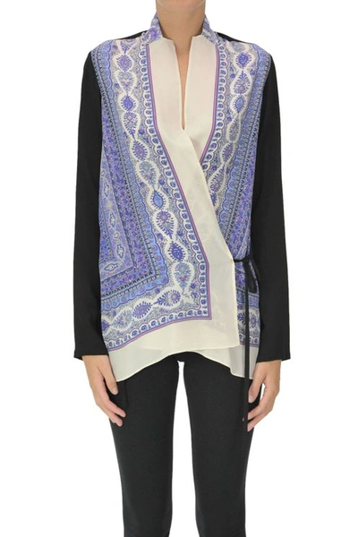 Ibrigu Printed Silk Shirt In Multi