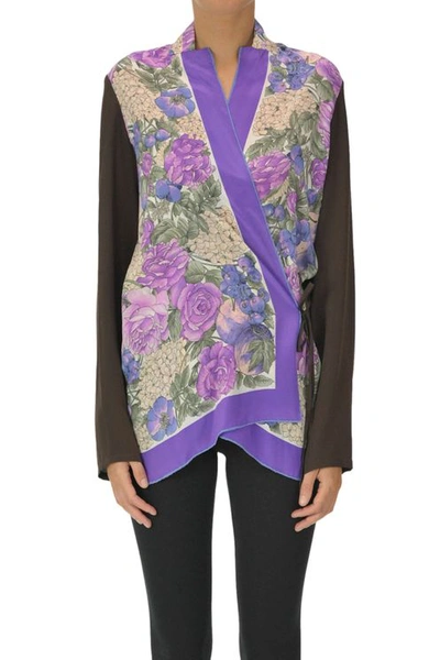 Ibrigu Printed Silk Shirt In Multi