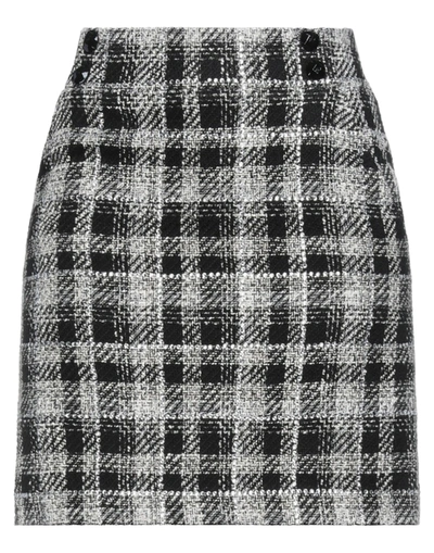 Veronica Beard Arezzo Crystal-embellished Tweed Mini Skirt In Black