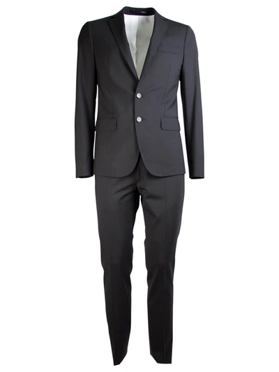 Dsquared2 Two-piece Slim Suit In Black