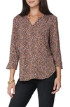 Nydj Perfect Top In Moonridge Geo