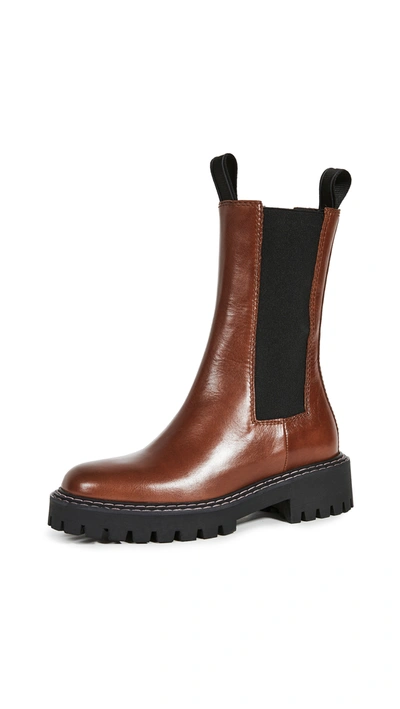 Last Angie Chelsea Boots In Brown