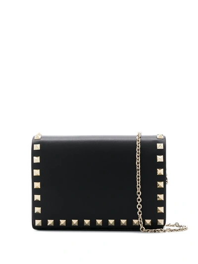 Valentino Garavani Mini Rockstud Crossbody Bag In Schwarz