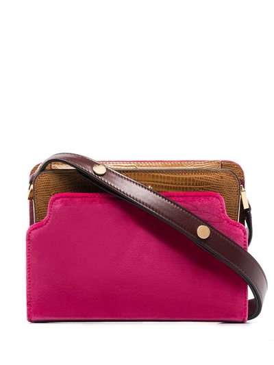 Marni Pink Trunk Reverse Small Shoulder Bag
