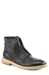 Gordon Rush Men's Max Lace Up Wingtip Boots In Black