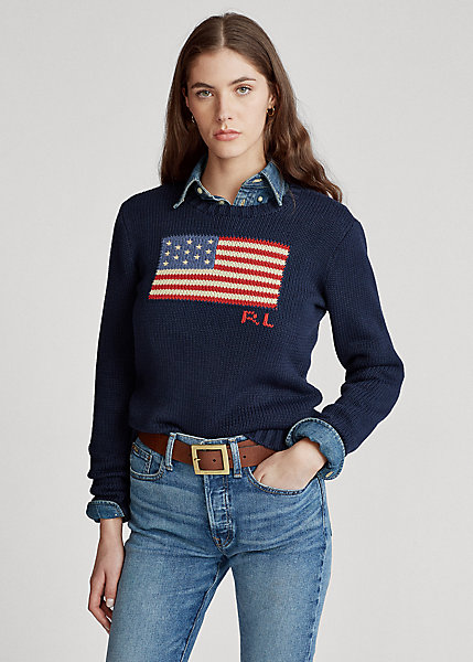 ralph lauren flag sweatshirt