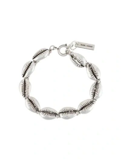 Isabel Marant Shell-bead Bracelet In Silver